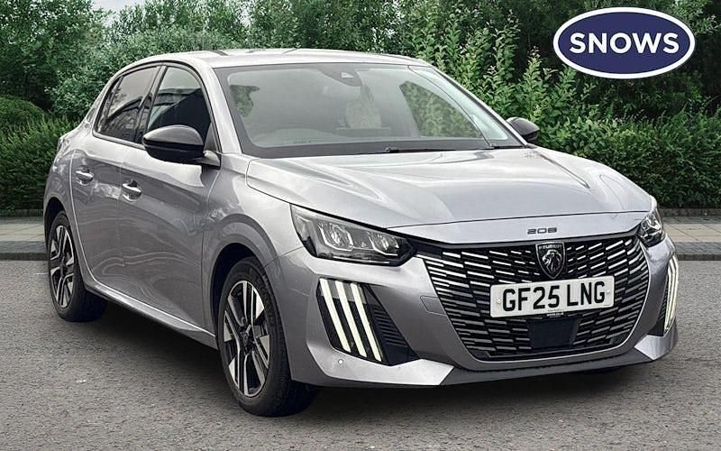 Used Peugeot 208 Allure 101 HP (74 kW) 2025 Grey Hatchback