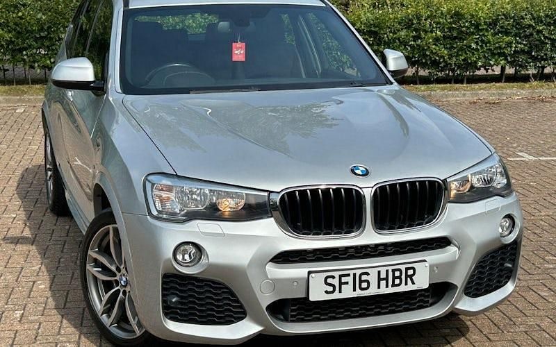 Silver Used 2016 BMW X3 M Sport SUV | £15,995 (Fair price) - Image 1/4