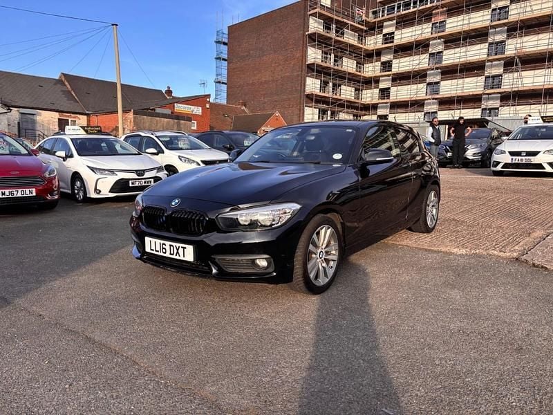 Used BMW 116 Sport Line 2016 Black Hatchback