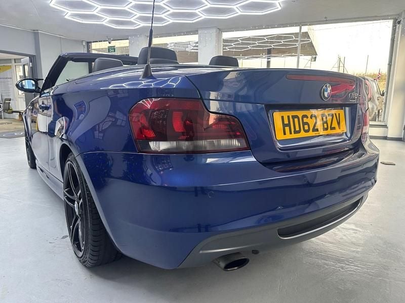 Used BMW 118 Cabriolet Sport Line 2012 Blue Cabriolet
