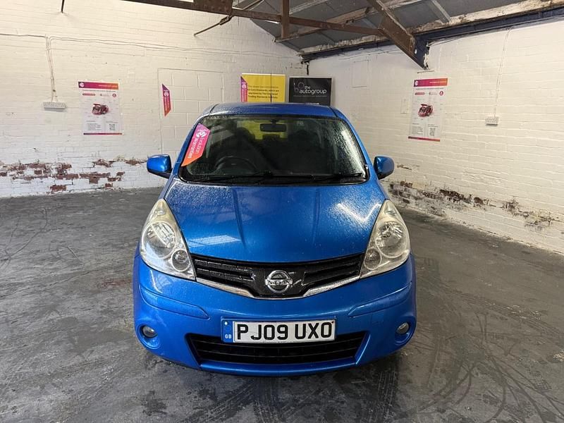 Used Nissan Note Acenta 88 HP (64 kW) 2009 Blue MPV