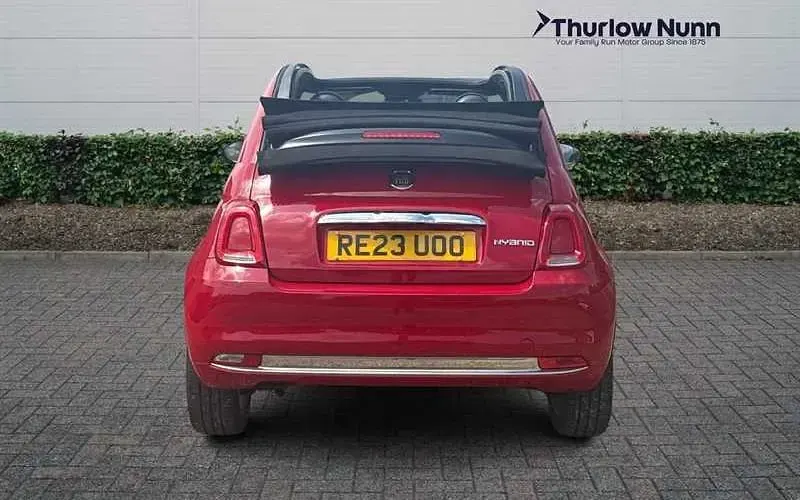 Used Fiat 500C Red 69 HP (50 kW) 2022 Red Cabriolet