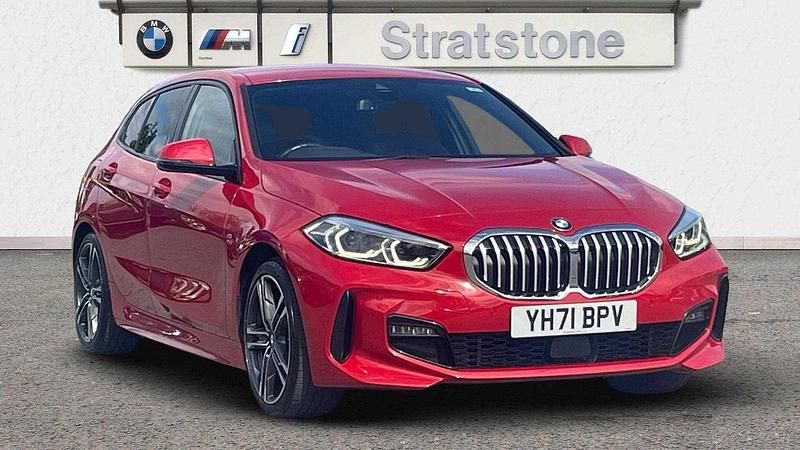 Red Used 2021 BMW 118 M Sport Hatchback | £20,199 (Fair price) - Image 1/3