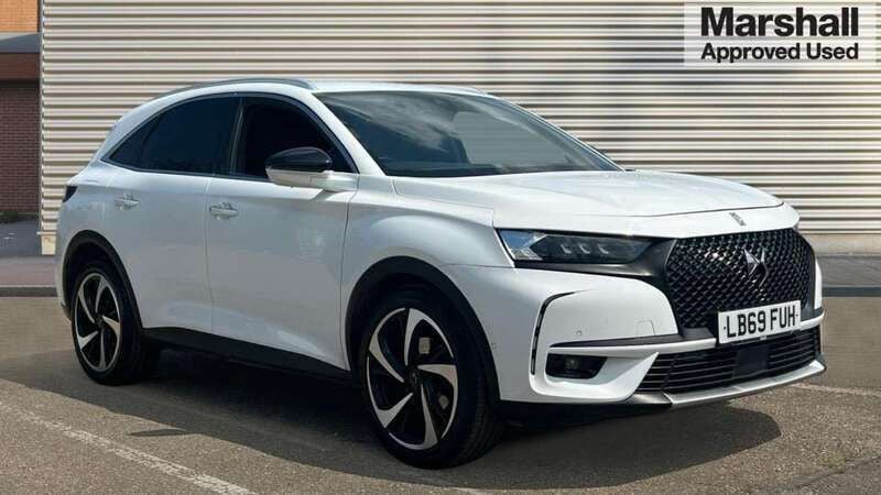 White Used 2019 DS Automobiles DS7 Crossback Prestige SUV | £13,359 (A bit pricey) - Image 1/4