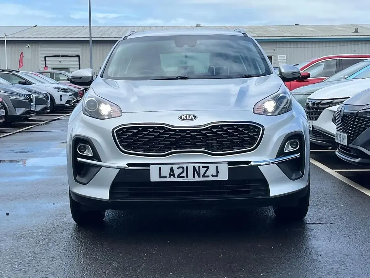 Used Kia Sportage 134 HP (98 kW) 2021 Silver SUV