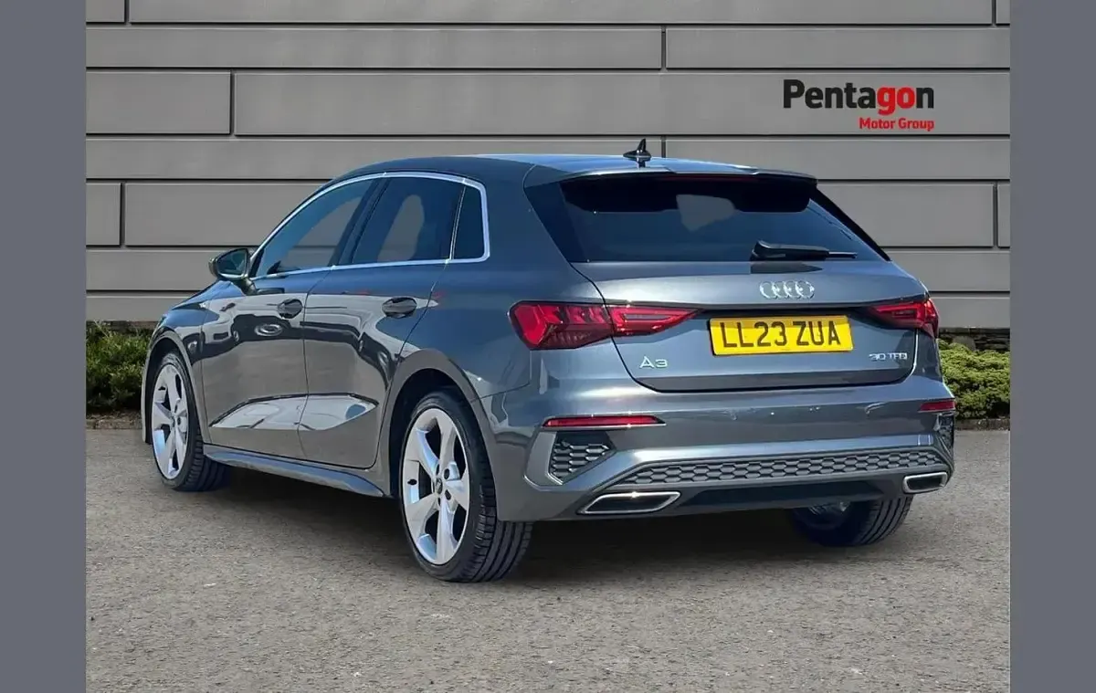 Used Audi A3 S-Line 108 HP (79 kW) 2023 Grey Sedan
