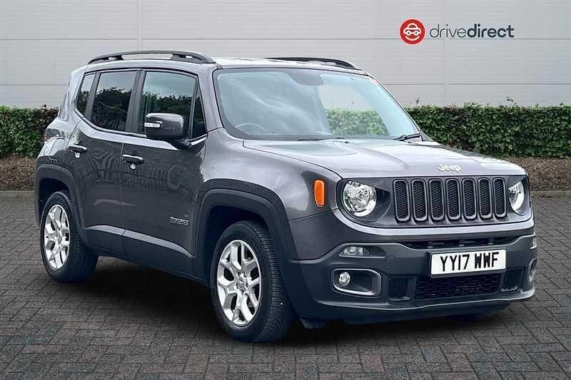 Grey Used 2017 Jeep Renegade Longitude SUV | £10,137 (Fair price) - Image 1/4