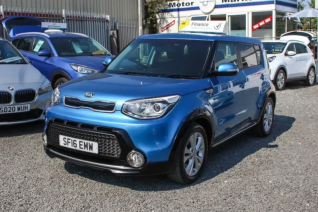 Used Kia Soul Urban 130 HP (95 kW) 2016 Blue SUV