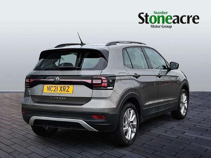 Used VW T-Cross SE 110 HP (80 kW) 2021 Grey SUV
