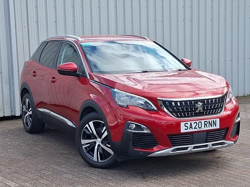 Red Used 2020 Peugeot 3008 Allure SUV | £11,698 (Good price) - Image 1/4