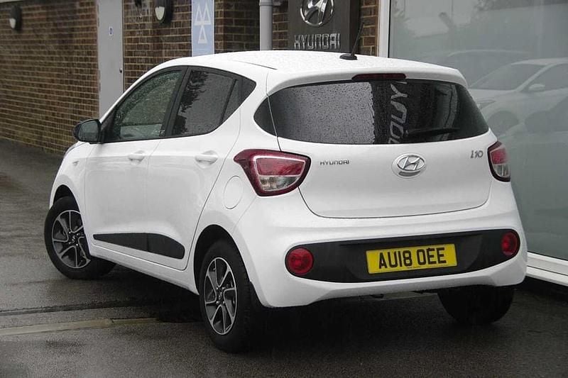 Used Hyundai i10 GO! 2018 Polar white Hatchback