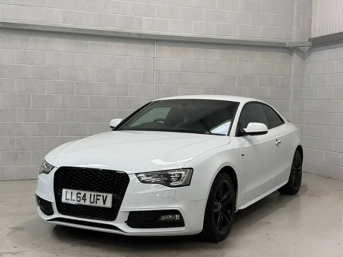 Used Audi A5 S-Line 2014 White Coupe
