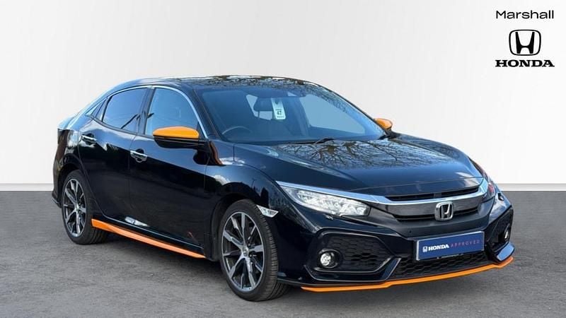 Used Honda Civic Prestige 182 HP (133 kW) 2017 Black Hatchback