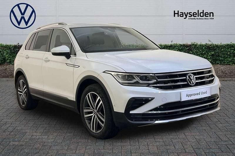 White Used 2021 VW Tiguan Elegance SUV | £23,985 (Fair price) - Image 1/4