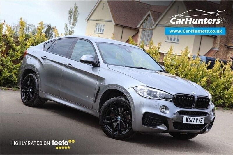 Grey Used 2017 BMW X6 M Sport SUV | £26,995 (Fair price) - Image 1/4