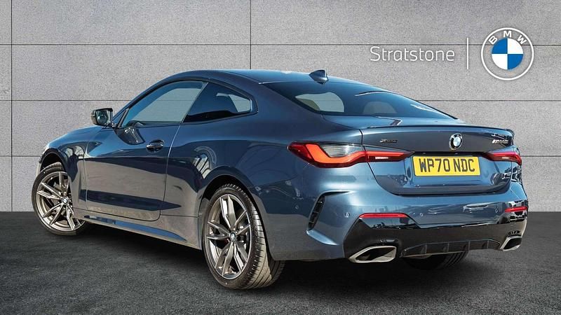 Used BMW M440 M Sport 369 HP (271 kW) 2020 Blue Sedan