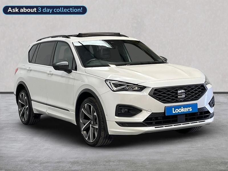 White Used 2021 Seat Tarraco 4Drive SUV | £26,076 (Expensive) - Image 1/4
