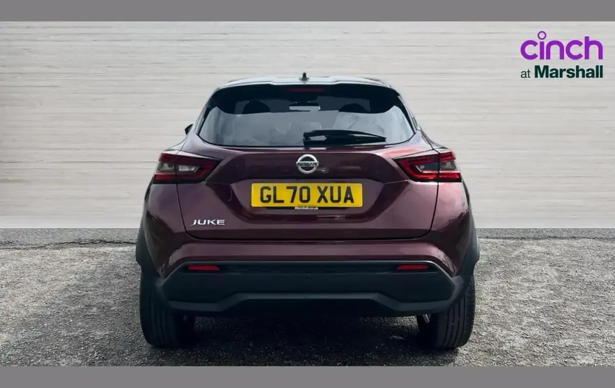 Used Nissan Juke N-Connecta 114 HP (83 kW) 2020 Red SUV