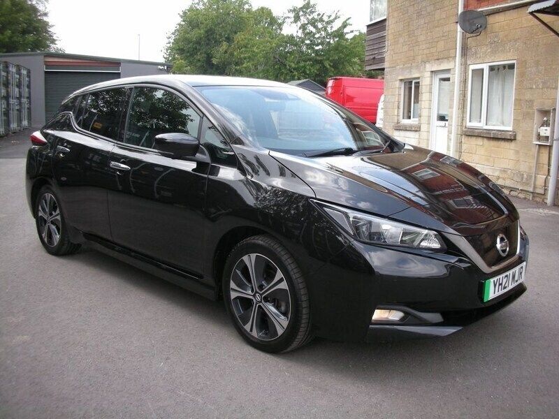 Black Used 2021 Nissan Leaf Hatchback | £8,494 (Good price) - Image 1/4