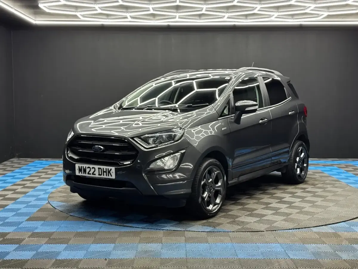 Begagnad Ford Ecosport ST-Line 2022 Grå SUV