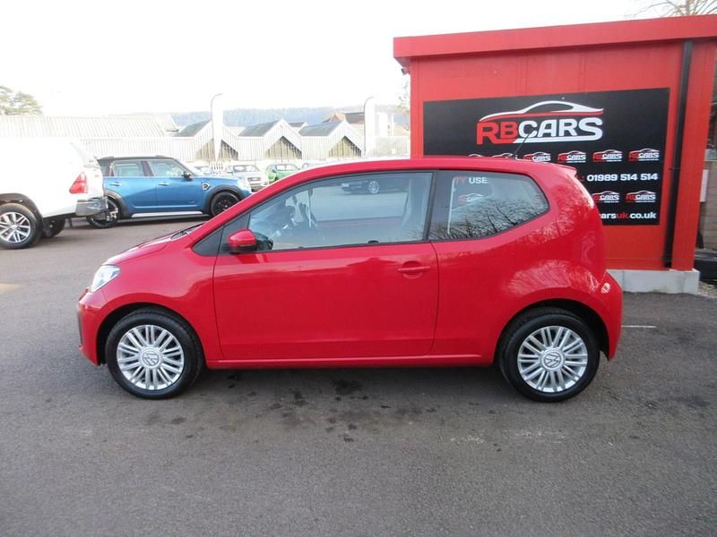 Used VW up! move up! 60 HP (44 kW) 2017 Red Hatchback