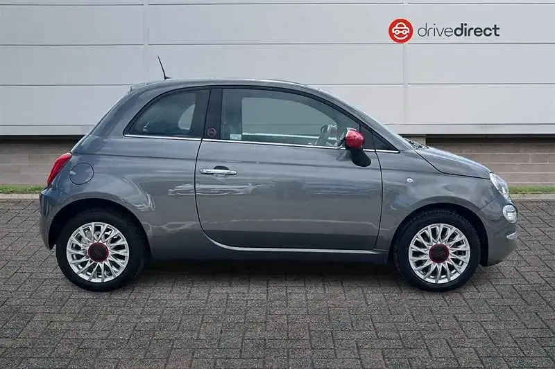 Used Fiat 500 Red 70 HP (51 kW) 2023 Grey Hatchback