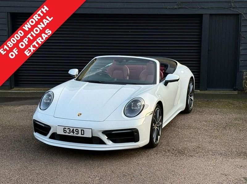 Used Porsche 911 Carrera Cabriolet 385 HP (283 kW) 2019 White Cabriolet