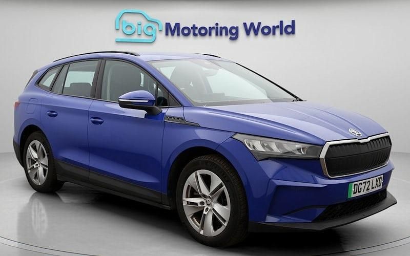 Used Skoda Enyaq iV ecoSuite 131 kW (179 HP) 2022 Blue SUV