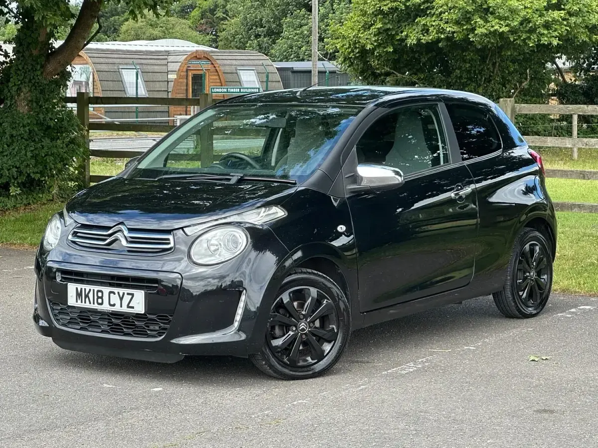 Used Citroën C1 Flair 82 HP (60 kW) 2018 Black Hatchback