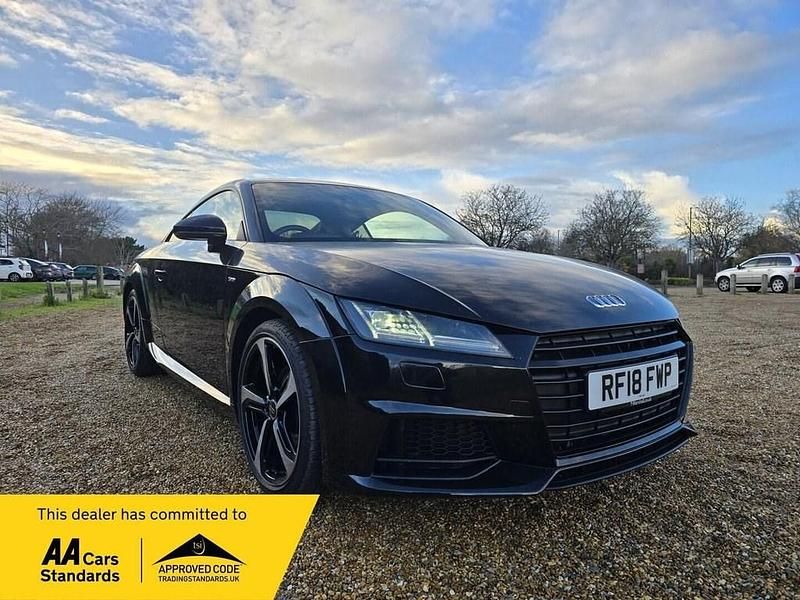 Used Audi TT Black Edition 180 HP (132 kW) 2018 Black Coupe