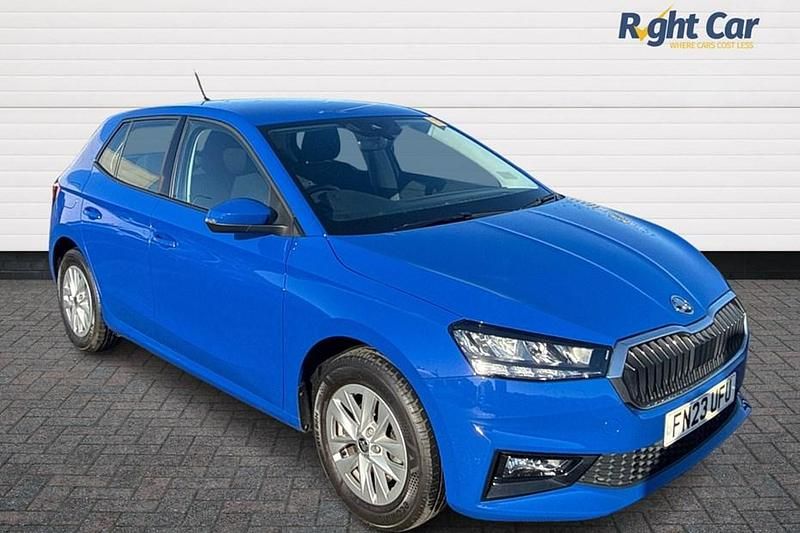 Used Skoda Fabia Comfort 2023 Blue Hatchback