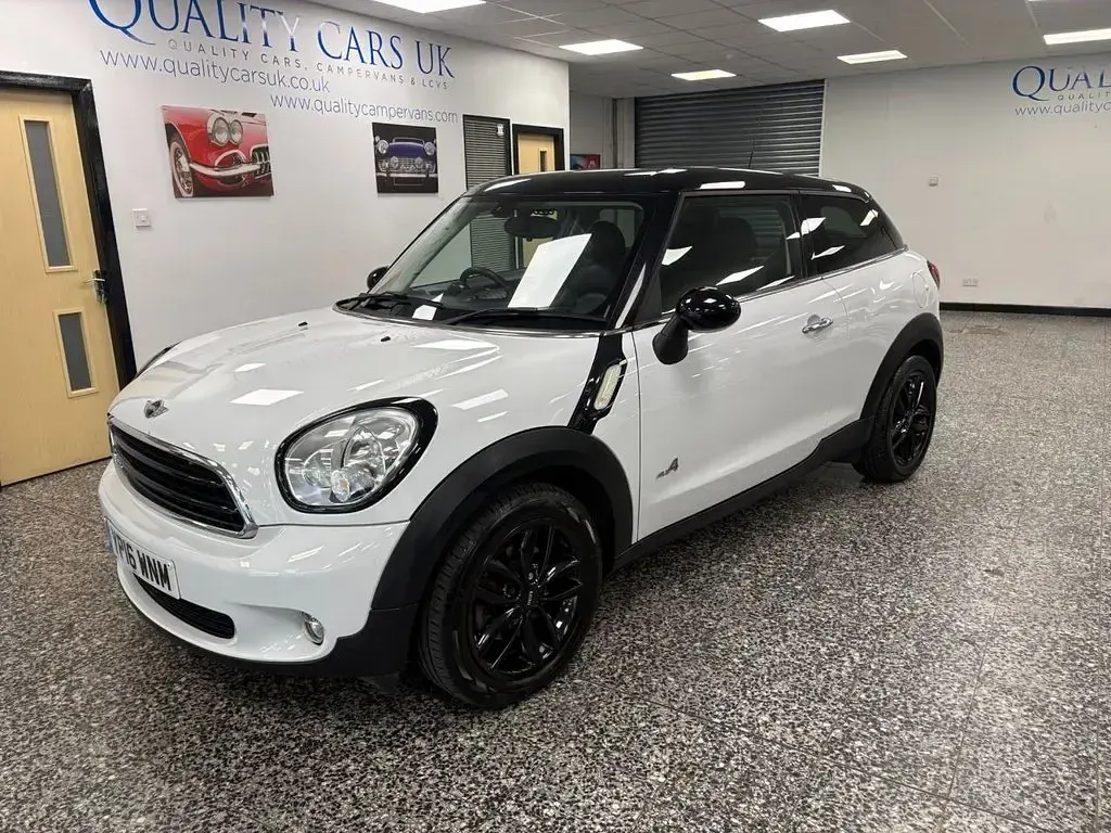 Used Mini Cooper Paceman 122 HP (89 kW) 2016 White SUV