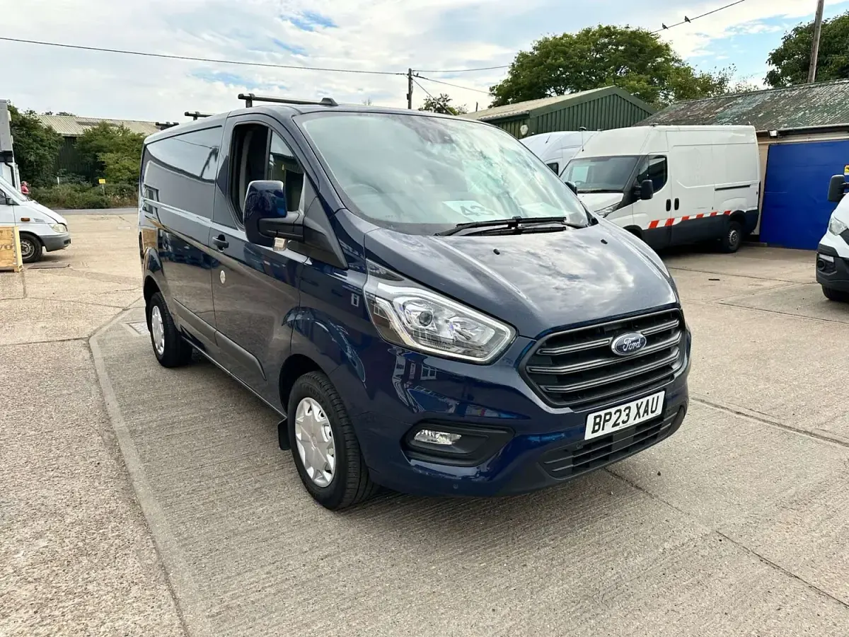 Used Ford Transit Custom Trend 130 HP (95 kW) 2023 Blue Van