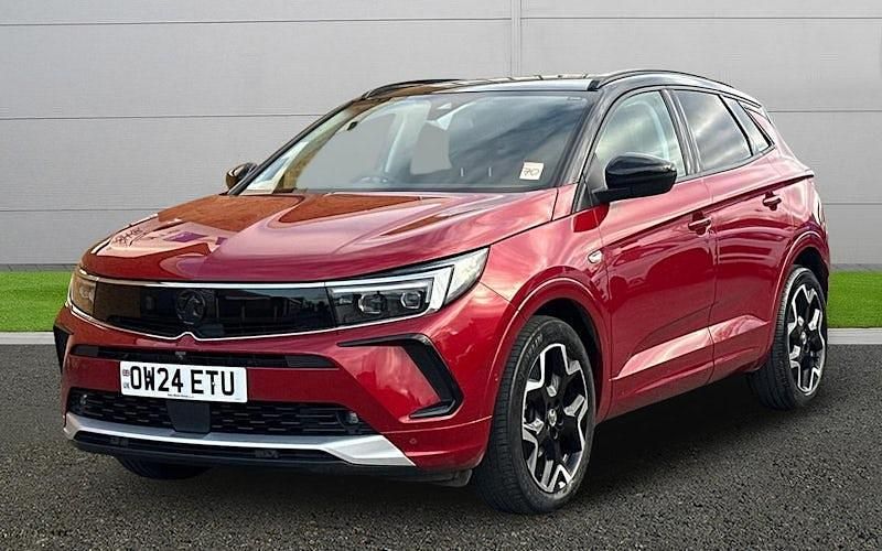 Used Vauxhall Grandland X Ultimate 131 HP (96 kW) 2024 Red SUV