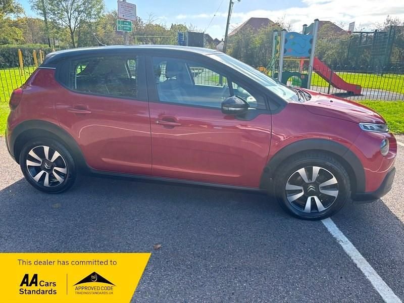 Used Citroën C3 Feel 110 HP (80 kW) 2017 Red Hatchback