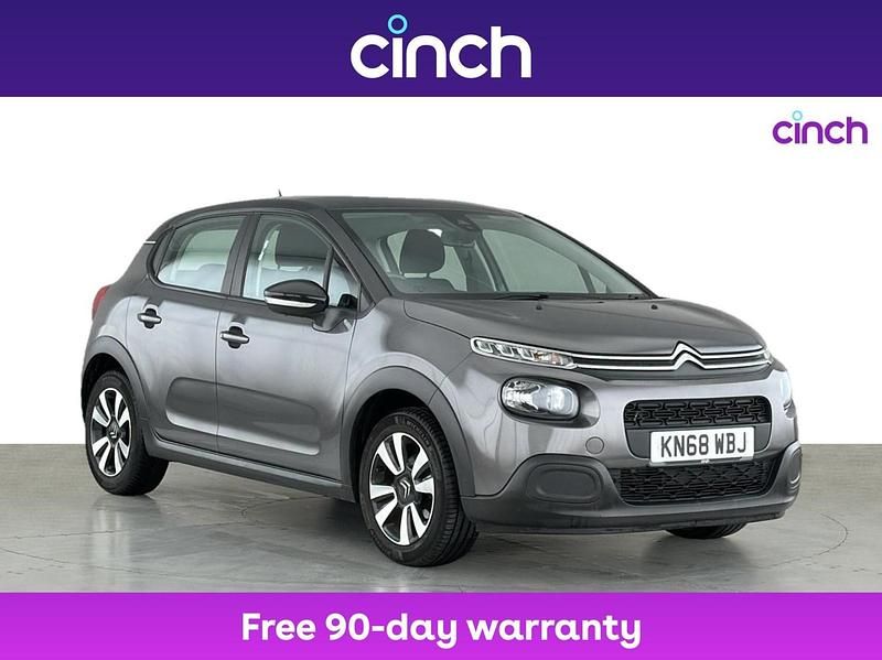 Grey Used 2018 Citroën C3 Feel Hatchback | £8,699 (A bit pricey) - Image 1/3