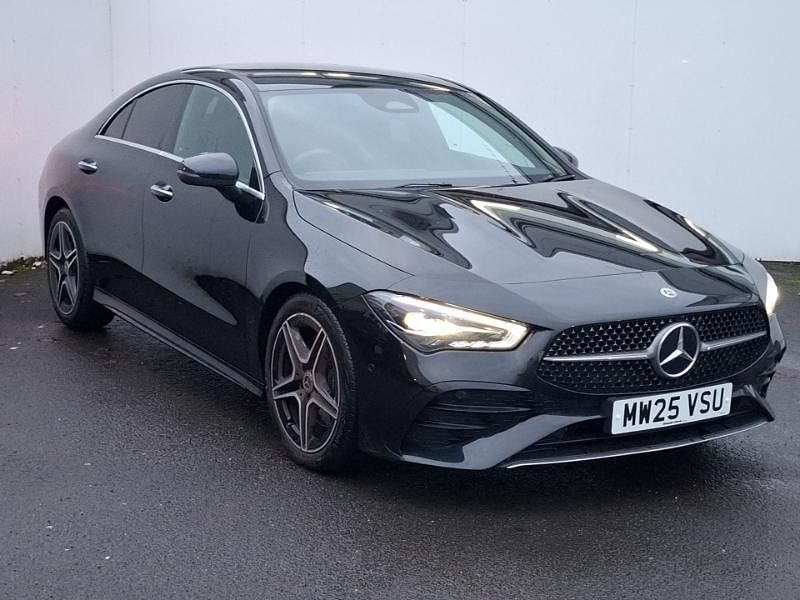 Black Used 2025 Mercedes CLA200 Executive Coupe | £29,998 (A bit pricey) - Image 1/4