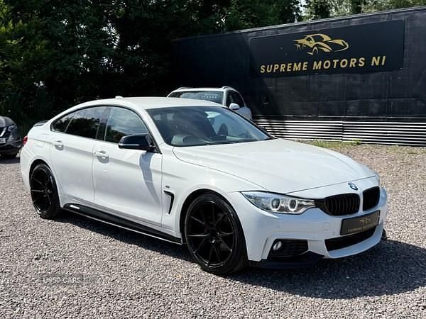 White Used 2016 BMW 420 M Sport Coupe | £11,495 (Fair price) - Image 1/4