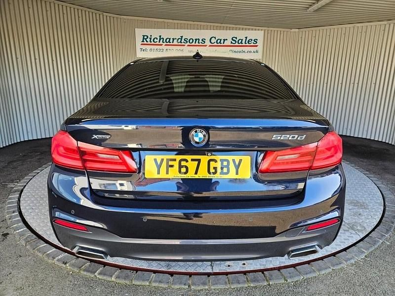 Used BMW 520 M Sport 190 HP (139 kW) 2017 Black Sedan