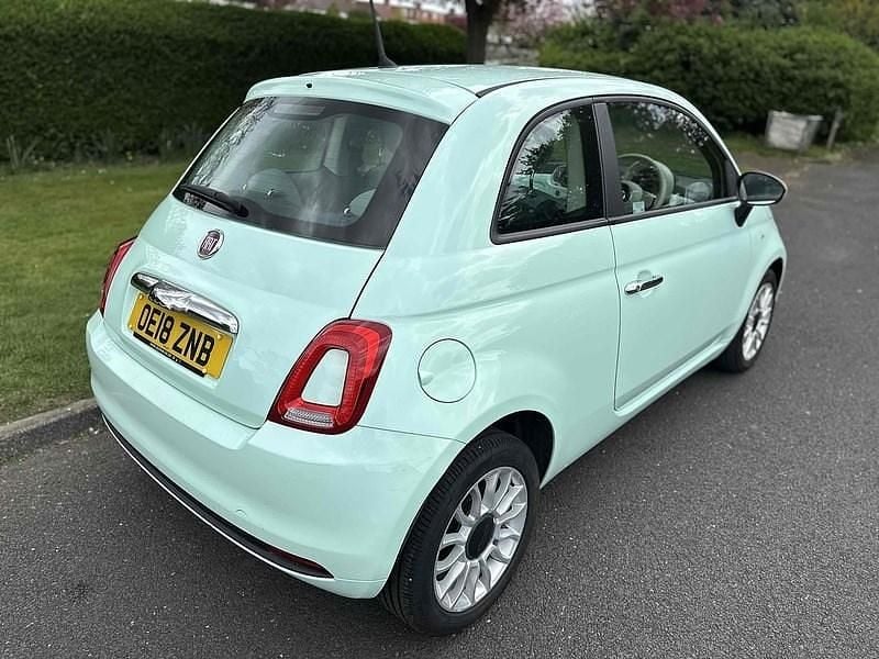Used Fiat 500 Pop Star 2018 Smooth mint Hatchback