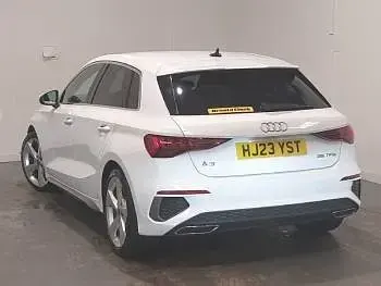 Used Audi A3 S-Line 150 HP (110 kW) 2023 White Sedan