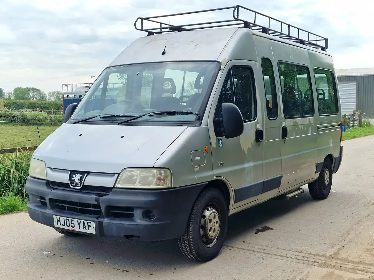 Used Peugeot Boxer 2005 Silver Van