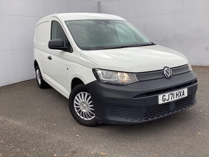 White Used 2021 VW Caddy S MPV | £10,290 (Super price) - Image 1/4