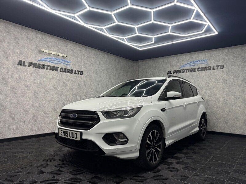 White Used 2019 Ford Kuga ST-Line SUV | £8,999 (A bit pricey) - Image 1/4