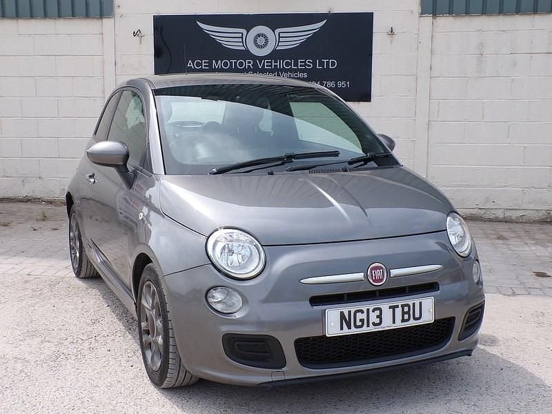 Grey Used 2013 Fiat 500S S Hatchback | £1,999 (Fair price) - Image 1/4