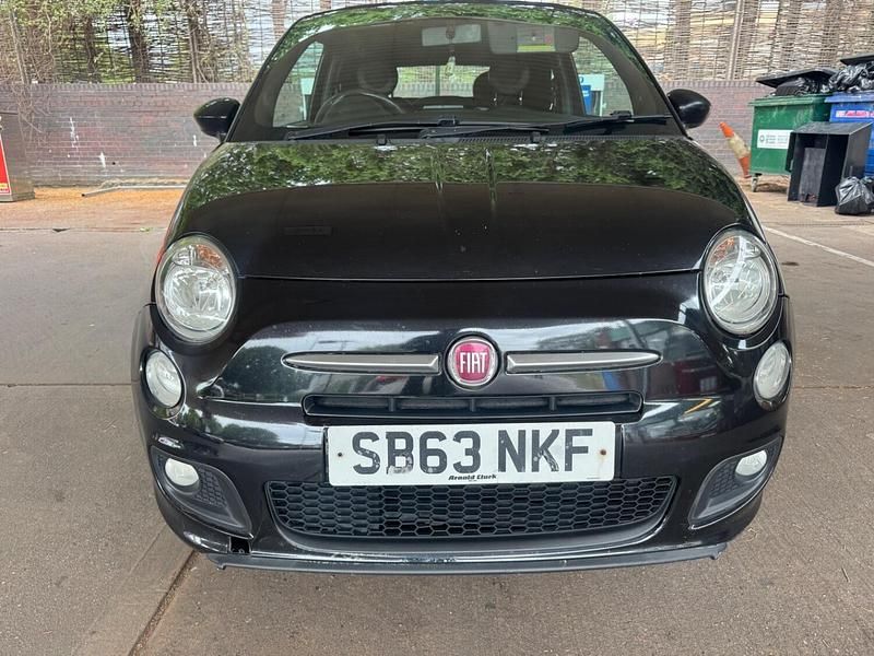 Black Used 2013 Fiat 500C S Cabriolet | £1,299 (Fair price) - Image 1/4