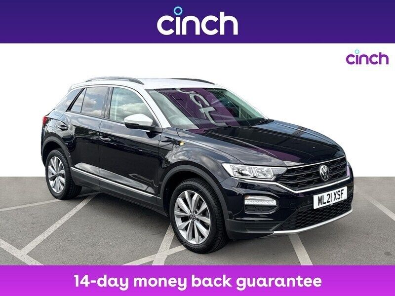Black Used 2021 VW T-Roc Design SUV | £16,209 (Fair price) - Image 1/3