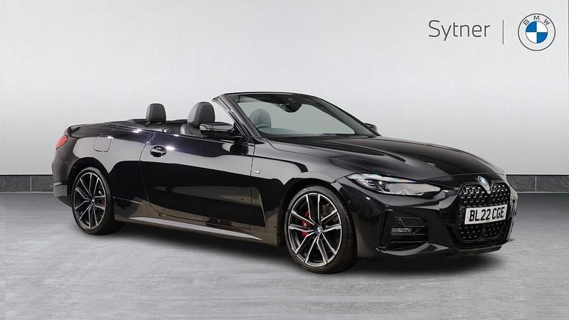 Black Used 2022 BMW 420 M Sport Cabriolet | £29,000 (Fair price) - Image 1/4