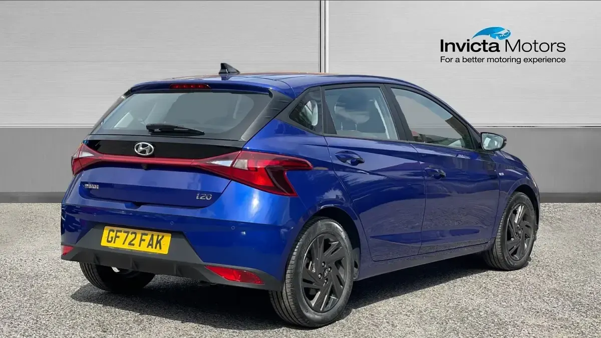 Used Hyundai i20 SE 100 HP (73 kW) 2022 Blue Hatchback