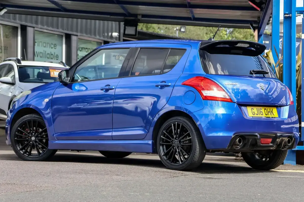 Used Suzuki Swift Sport 136 HP (100 kW) 2016 Blue Hatchback